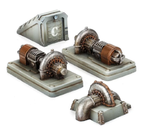 Adeptus Titanicus Power Generators 
