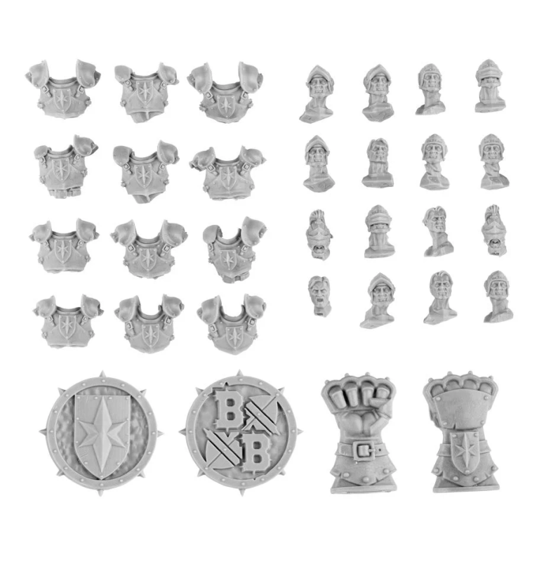 Blood Bowl Bright Crusaders upgrade set