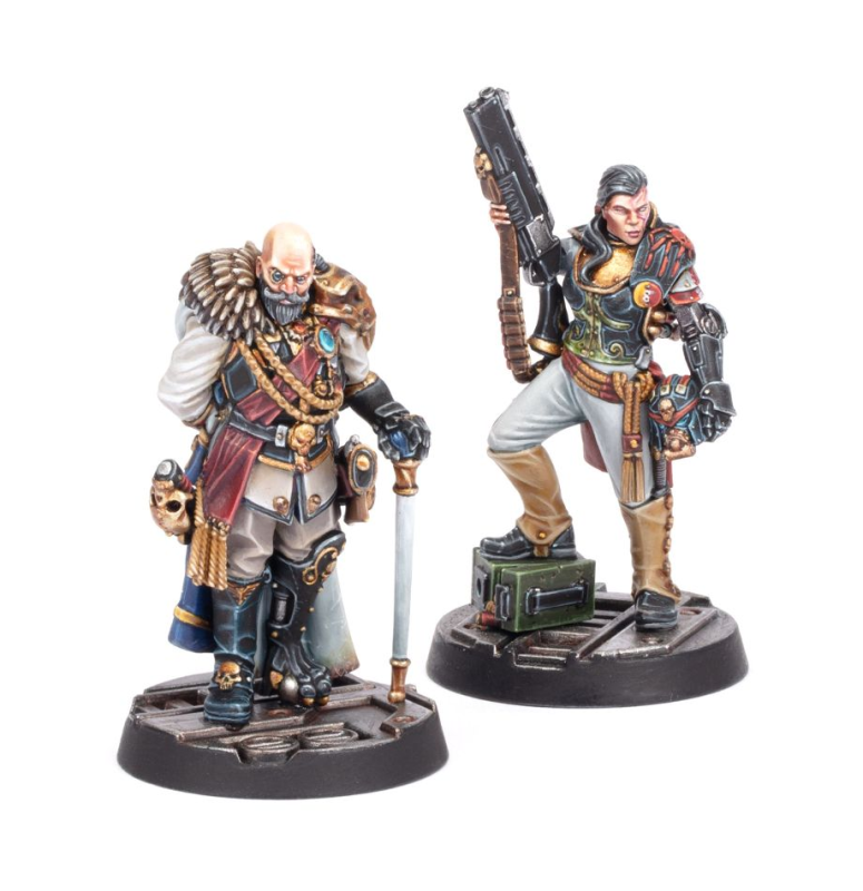 Necromunda House Greim Military Attaché