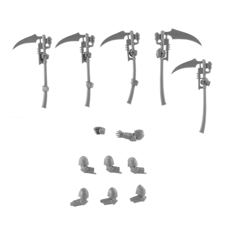 Death Guard Deathshroud Power Scythes