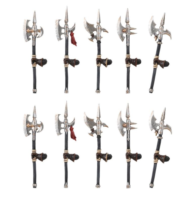 Chaos Warriors Halberds Upgrade Set