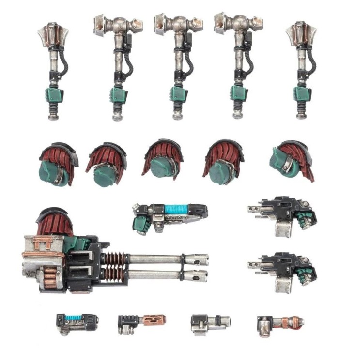 Cataphractii Special Weapons Upgrade Set