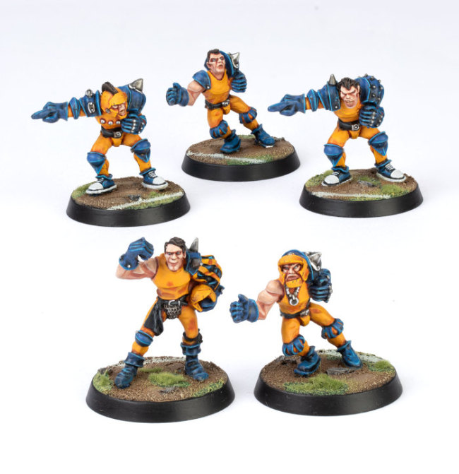 Blood Bowl Classic Human Throwers & Catchers