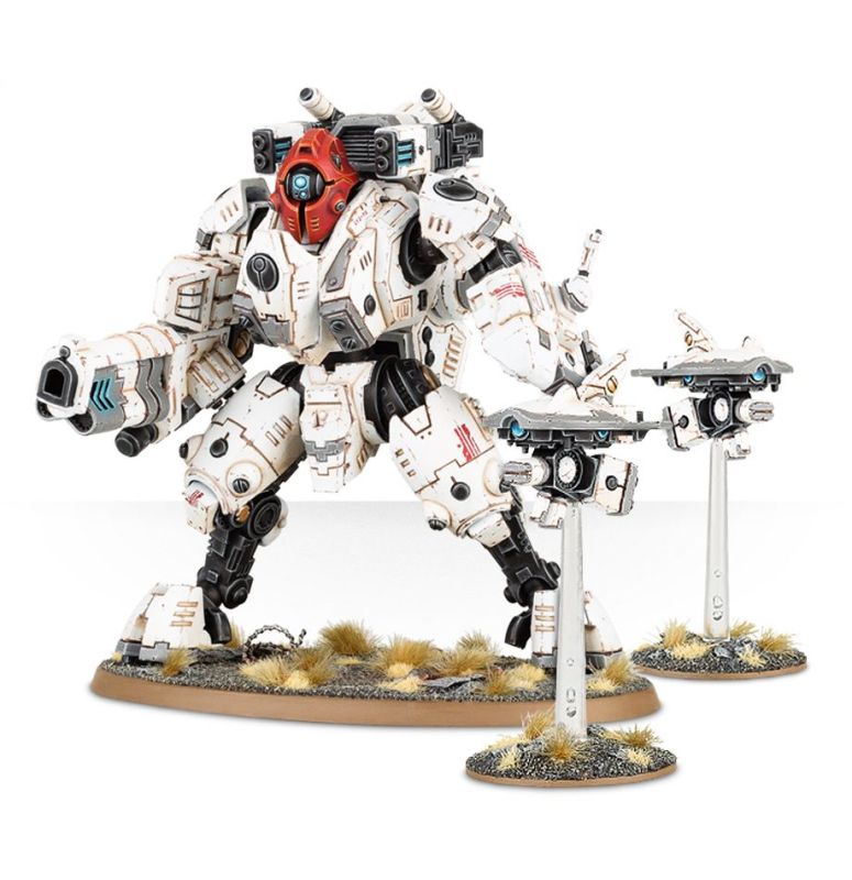 TAU XV95 Ghostkeel Battlesuit (Clear Material)