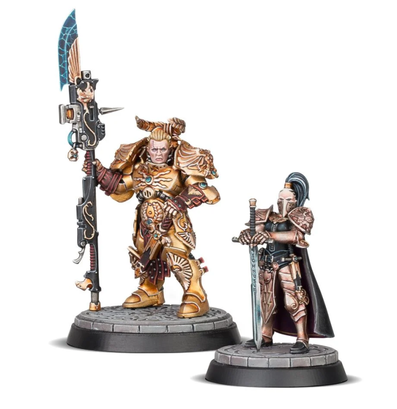 Adeptus Custodes Talons of the Emperor: Valerian and Aleya