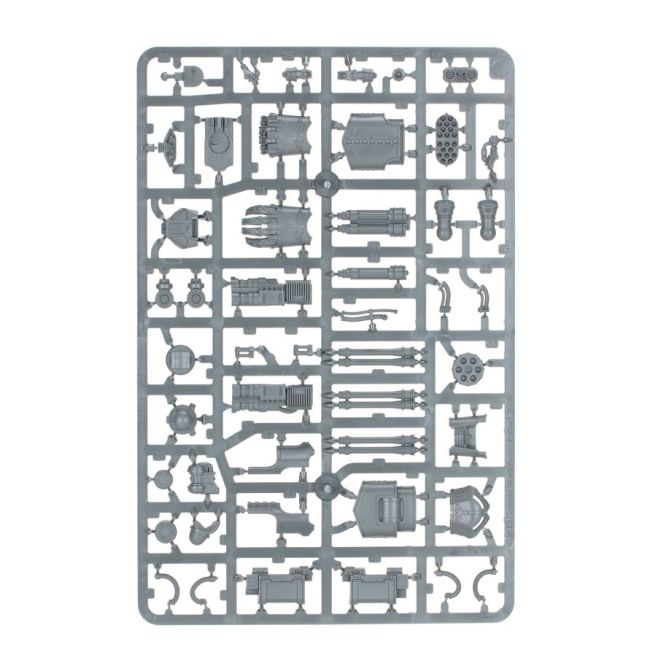 Legions Imperialis: Reaver Battle Titan with Power Fist and Gatling Blaster Upgrades