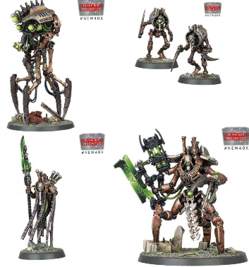 Necrons Plasmancer Skorpekh Lord Cryptothralls Canoptek Reanimator