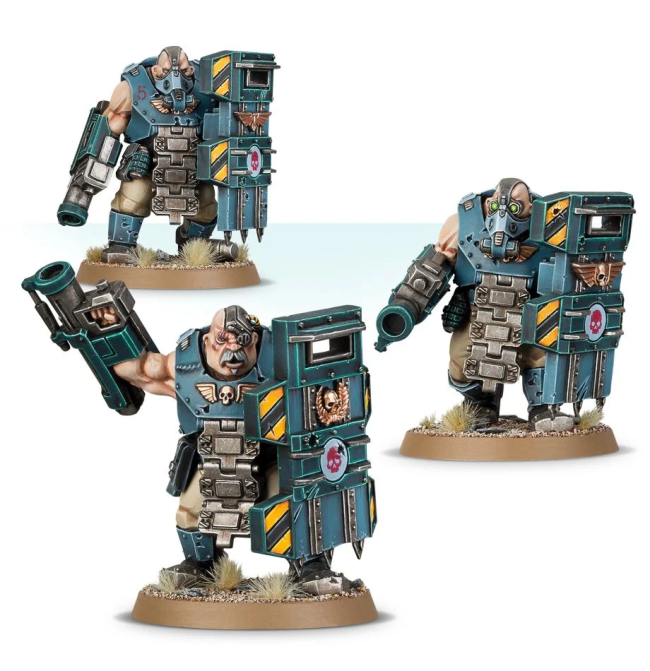 Astra Militarum Bullgryns / Ogryns / Nork Deddog