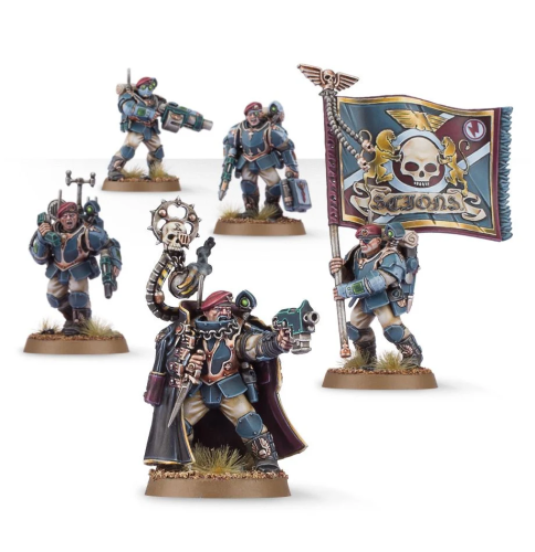 Militarum Tempestus Scions / Militarum Tempestus Scions Command Squad