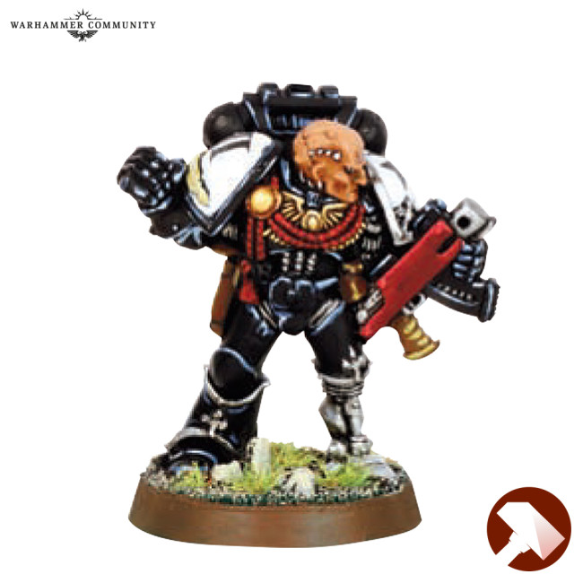 Space Marines Veteran Captain Bionic