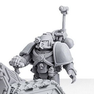 Space Marine Rapier Quad Mortar
