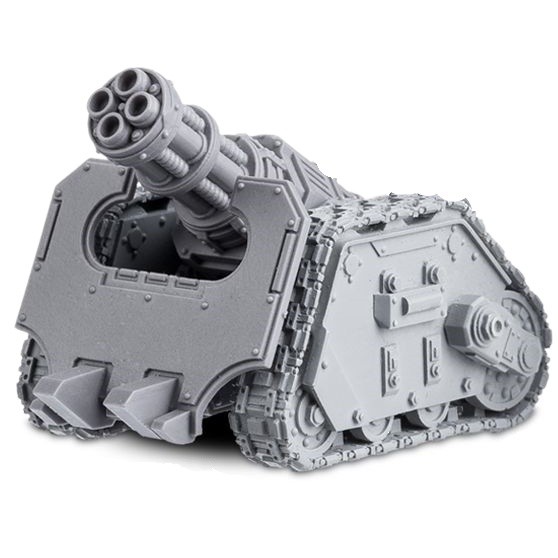 Space Marine Rapier Quad Mortar bits - Tank