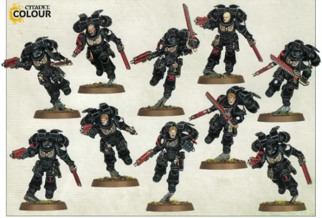 Death Company Marines With Jump Packs