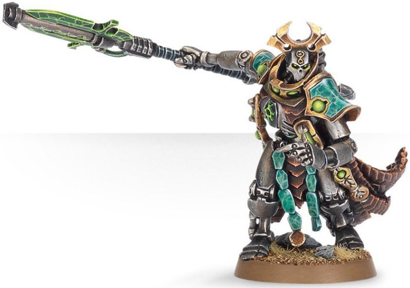 Necron Overlord / Overlord with Staff of Light