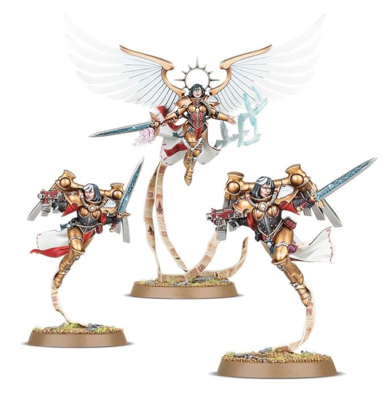 Adepta Sororitas Celestine, the Living Saint