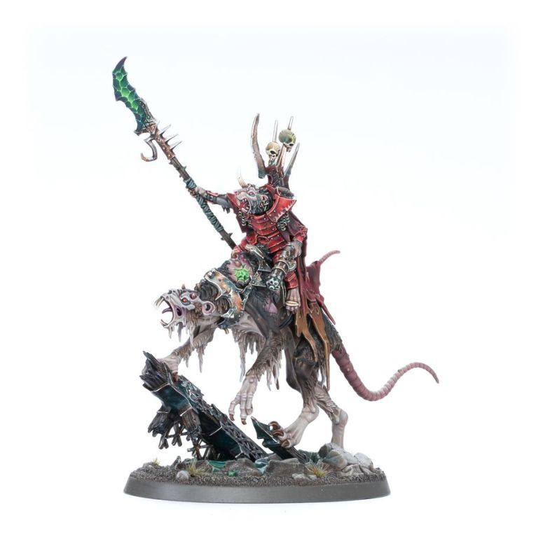 Skaven Clawlord on Gnaw-beast
