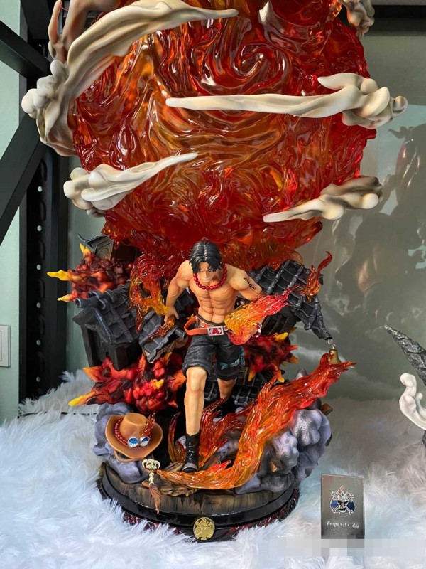 【In Stock】Art realm Studio One Piece Portgas·D· Ace 1/6 Scale Resin Statue