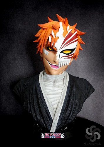 【Pre order】Bleach Ichigo 1/1 Scale Bust Resin Statue Deposit