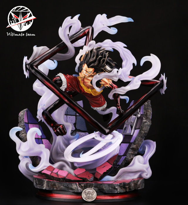 【In Stock】JZ Studio One-Piece Monkey D Luffy Four Gear Snake Man 1:6 Resin Statue