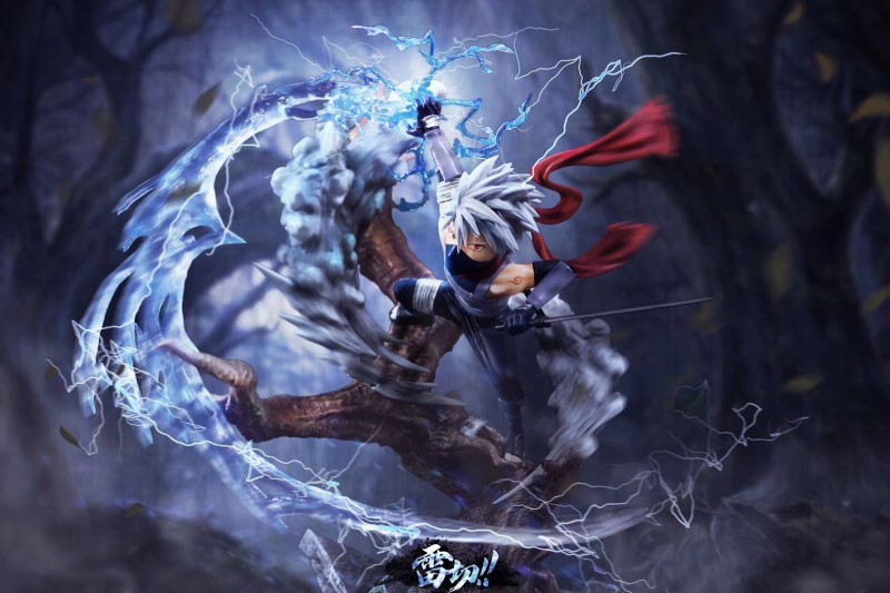【In Stock】Five Studio Naruto Kakashi Assassinator SD Scale Resin Statue