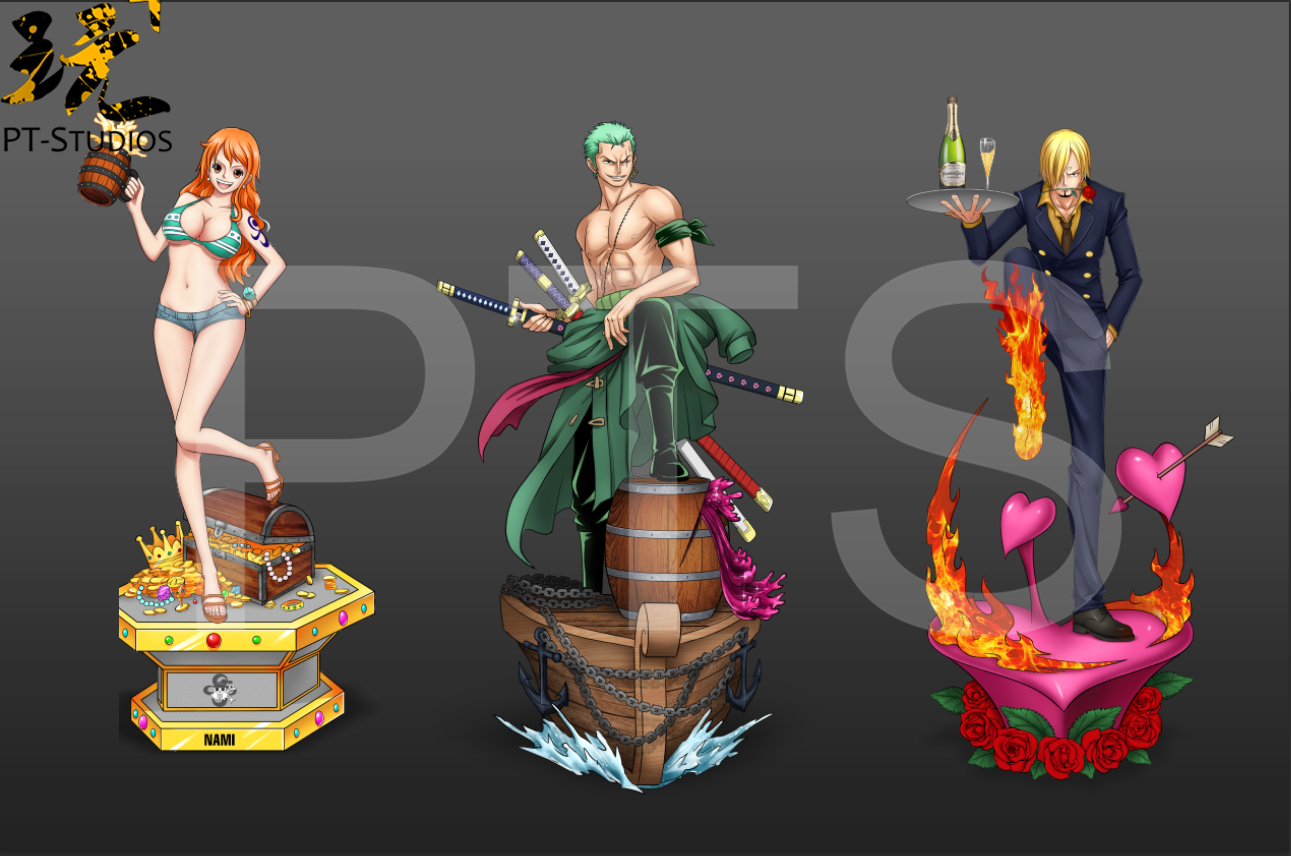 Statue TT Studio Nami Weather One Piece - 1/6, Résine, Peinte, édition GK, 2022