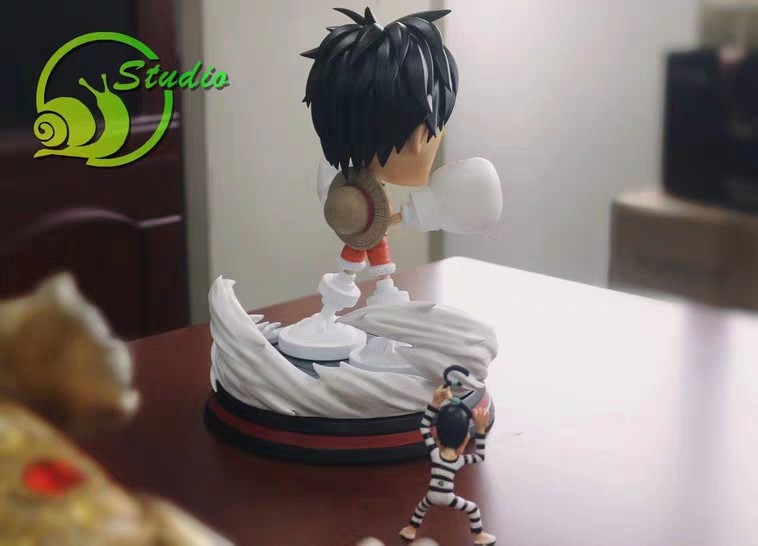 【Pre order】YG-Studio One-Piece Monkey D Luffy Cadle Man SD Resin Statue Deposit