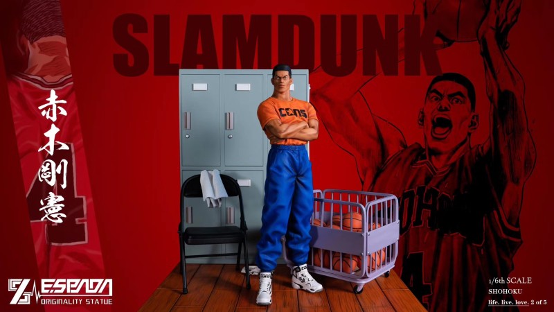 【Pre Order】ESPADA Studio SLAM DUNK(スラムダンク) Akagi Takeno 1:6 Resin Statue