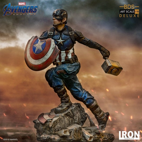 【Pre order】Iron Studio Captain America BDS Art Scale 1/10 - Avengers: Endgame Deposit