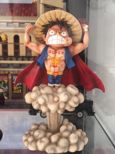 【In Stock】Cola One-Piece Monkey D Luffy Superman SD Resin Statue
