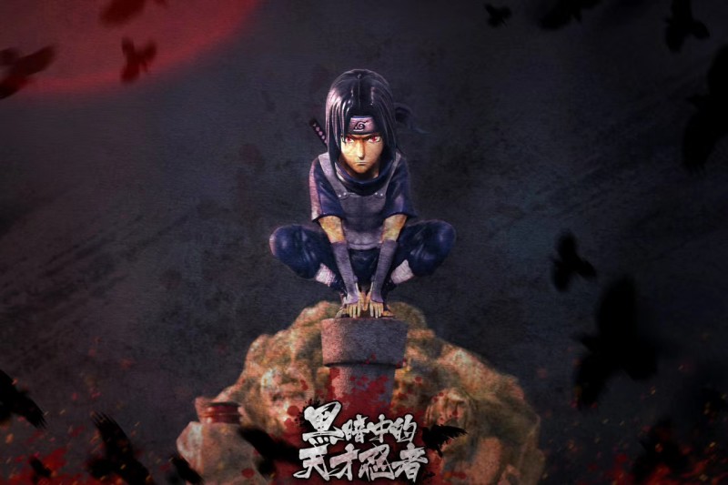 【In Stock】Five Studio Naruto Uchiha Itachi The assassination of the night WCF Resin Statue