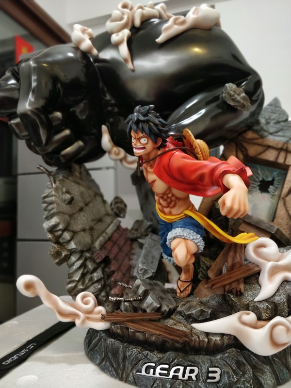 【In Stock】PT Studio One-Piece Monkey D Luffy Three Gear3 Resin Statue
