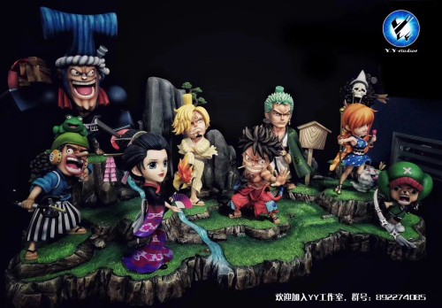 【In Stock】YY Studio One-Piece Straw Hat Pirates Crew Land of Wano Resin Statue