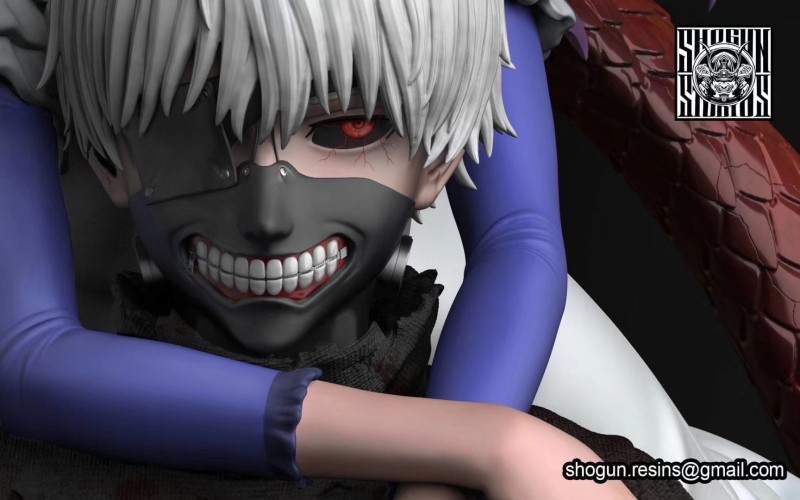 【In Stock】SHOGUN Studio Tokyo Ghoul Kaneziki&Kamisiro Rize 1:6 Resin Statue