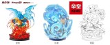 【Pre order】King Studio Pokemon The Road of Charmander Evolution Resin Statue Deposit