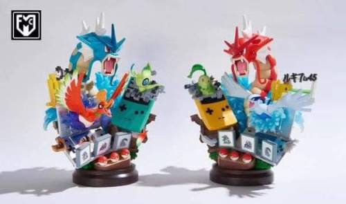 【In Stock】MFC Studio Pokemon GBA vol.2 Gyarados Resin Statue