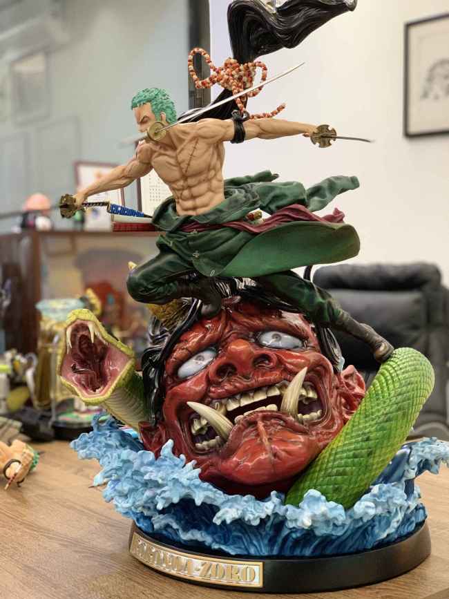 【In Stock】LB Studio One-Piece Roronoa Zoro Strongest Tornado1:4 Resin Statue