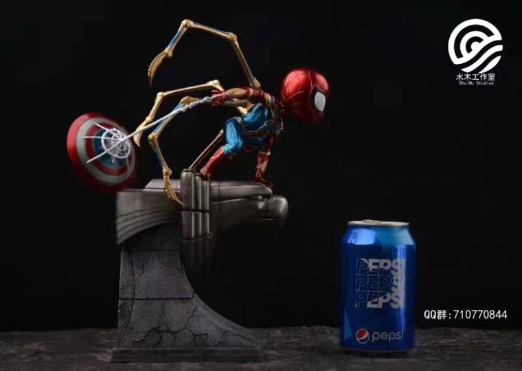 【Pre order】Shui Mu Marvel Spider Man SD Resin Statue