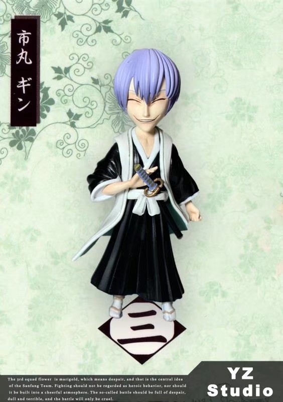 【In Stock】YZ Studio BLEACH Gotei 13 Resonance Series Ichimaru Gin WCF Scale Resin Statue