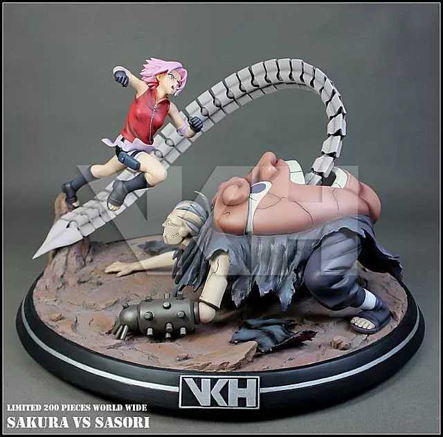【In Stock】VKH Studio Naruto USAKURA VS SASORI 1:8 Resin Statue
