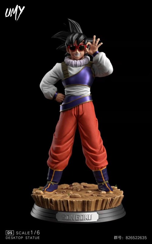 【Pre order】UMY Studio Dragon Ball Z Goku Teleportation 1:6 Scale Resin Statue Deposit