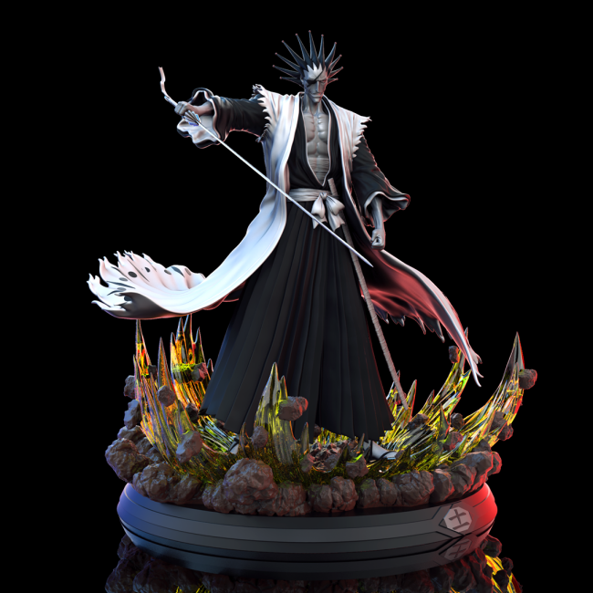 US$ 180.00 - 【Pre order】SHOGUN Studio Bleach Kenpachi 1:6 Resin