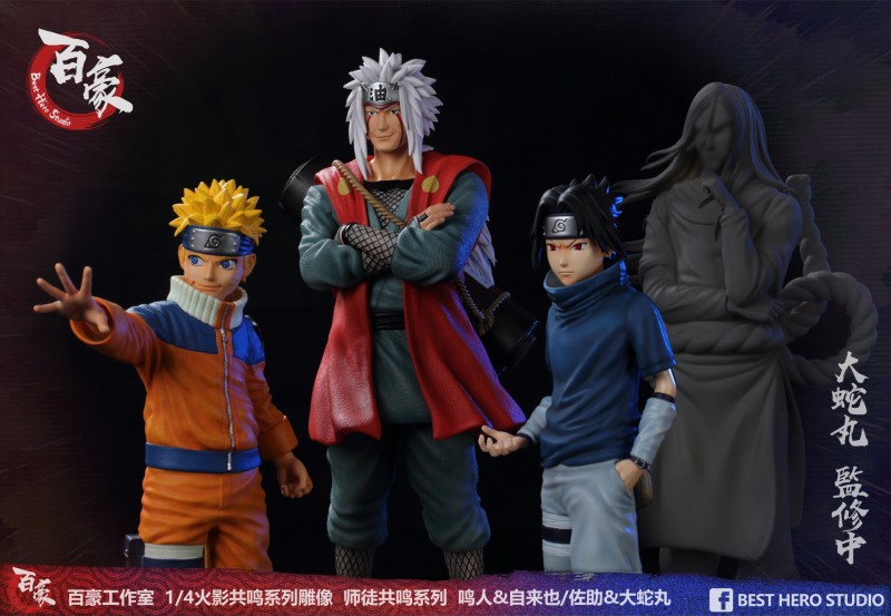 【Pre order】Best Hero Studio Naruto Jiraiya 1:4 Scale Resin Statue Deposit