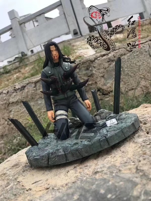 【Pre order】HMB Studio Naruto The genius who leaves with smile: The death of Hyūga Neji Resin Statue Deposit
