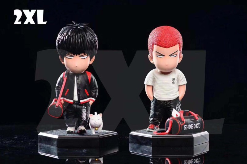 【In Stock】2XL Studio Studio SLAM DUNK Hanamichi Sakuragi ​Rukawa Kaede SD Resin Statue