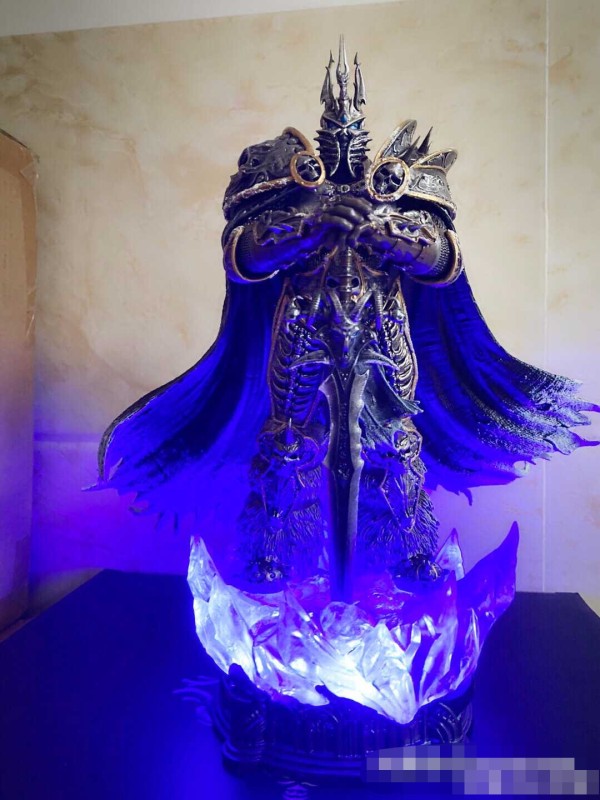 【In Stock】LEVIATHAN WOW Lich King Arthas 1/10 Scale Resin Statue