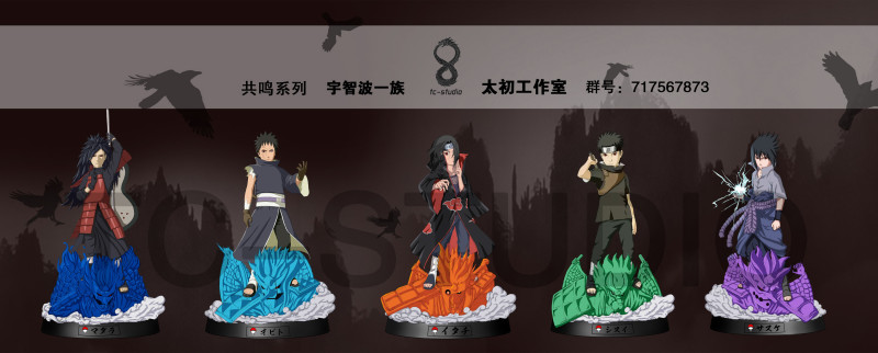 【Pre Order】TC-Studio Naruto Uchiha Series Resin Figure Statue Doposit
