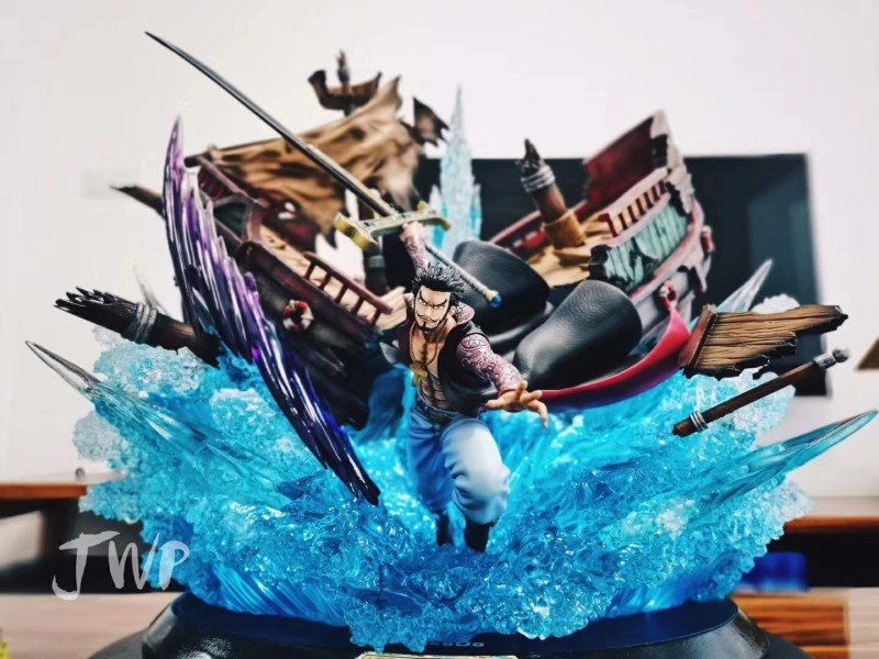 【In Stock】JacksDo Studio One-Piece Dracule Mihawk 1:6 Battle Resin Statue