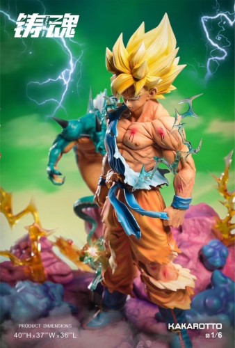 【Pre order】Sculpting Soul Studio Dragon Ball Z Super Saiyan Kakarotto Goku 1:6 Resin Statue Deposit