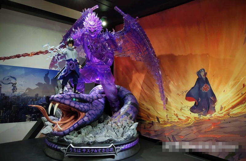 【In Stock】TIMOON Workshop Naruto Uchiha Sasuke Resin Statue