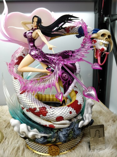 【In Stock】F.O.C Studio One-Piece Boa Hancock Battle Resin Statue